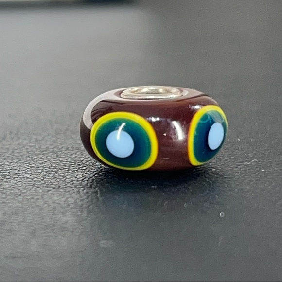 Trollbeads Retired Green Eye Bead- 61327 - Picture 6 of 8